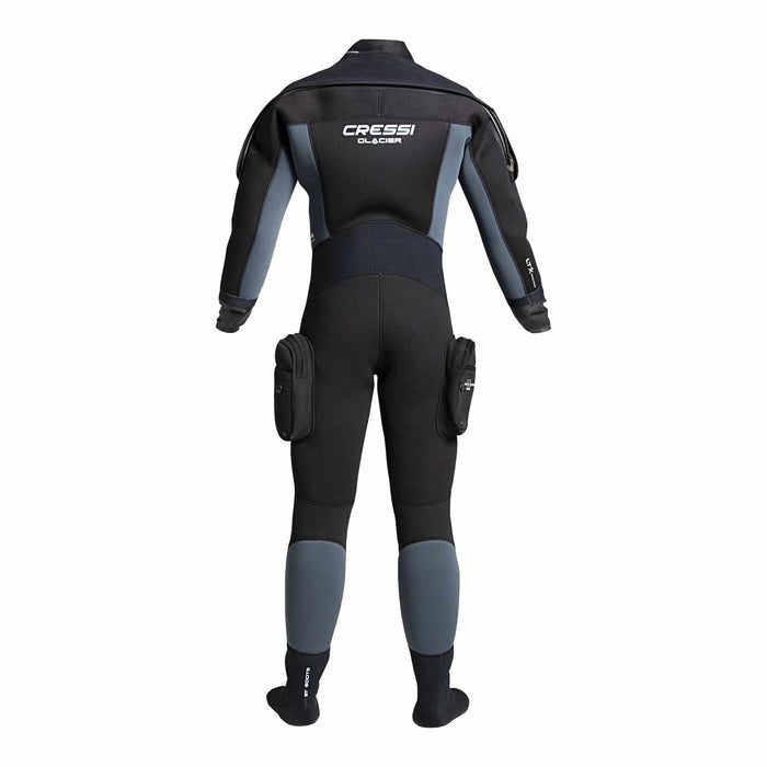 Drysuit Glacier Man 4mm Black-Blue XXXL-7 Cressi LQ401307