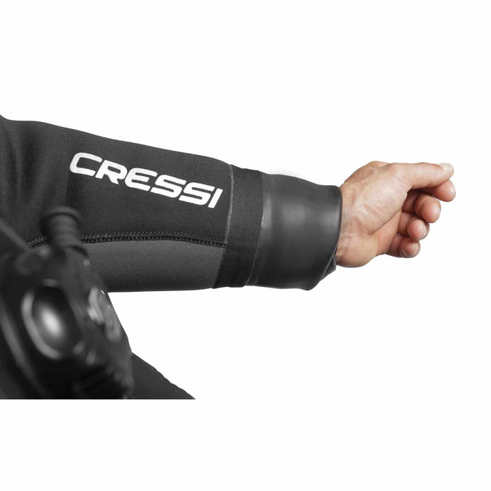 Mutandina Drysuit Glacier Donna 4mm Nero-Blu L-4 Cressi LQ401404