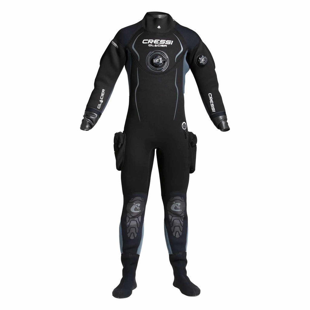 Drysuit Glacier Woman 4mm Black-Blue XL-5 Cressi LQ401405