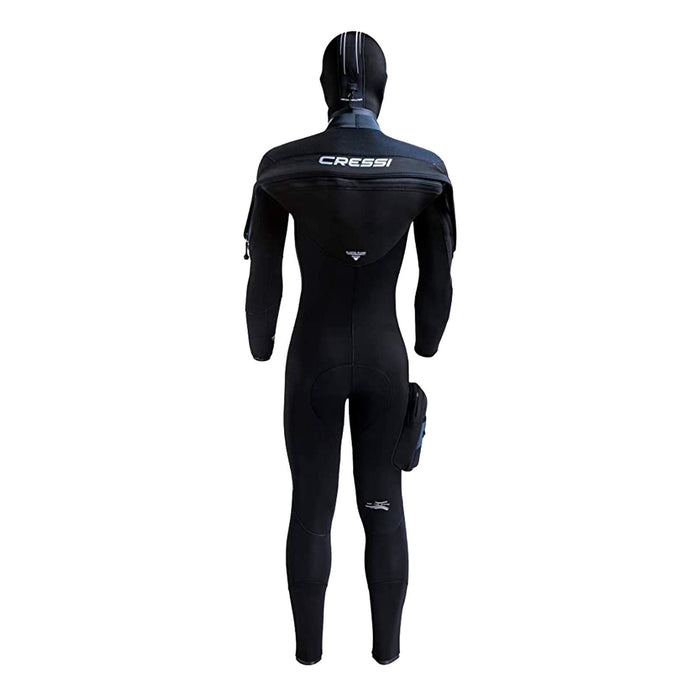 Wetsuit Ice Man 7mm Black-White XXXL-7 Cressi CLQ403007