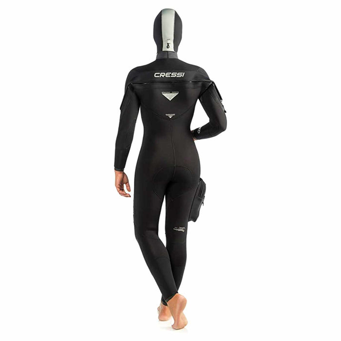 Wetsuit Ice Woman 7mm Black-White S-2 Cressi CLQ403102