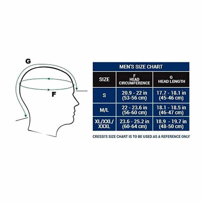 Hood Draget Man 5mm Black-Grey L-5-6-7 Cressi LR107403