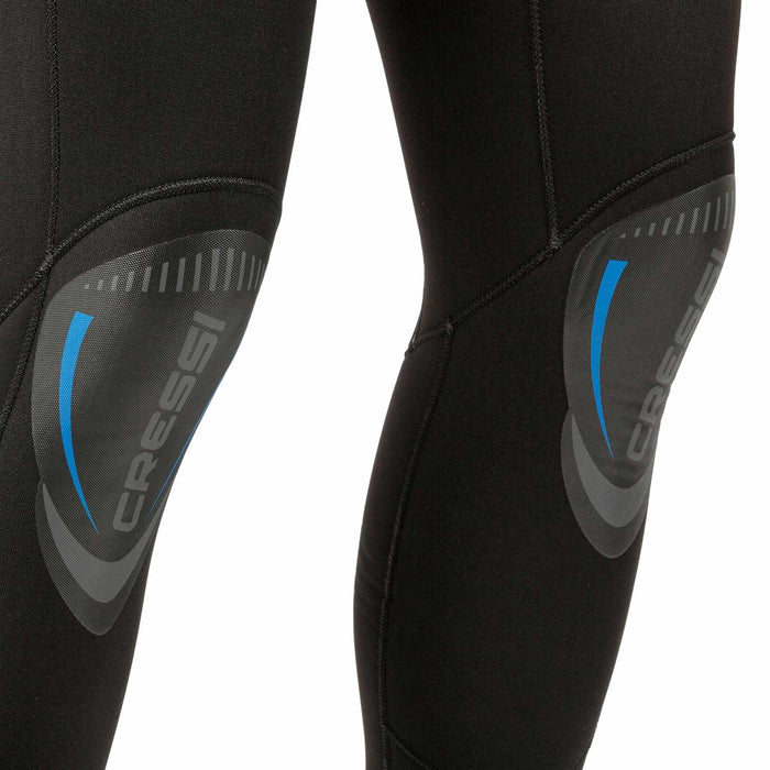 Wetsuit Fast Man 5mm Black-Grey-Yellow XXXL-7 Cressi LR108507