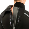 Wetsuit Fast Woman 5mm Black-Grey-Yellow XS-1 Cressi LR109501