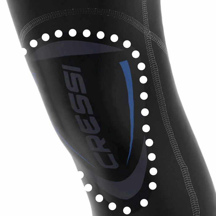 Mutino Facile Donna 8mm Nero-Rosso XS-1 Cressi LT473501