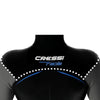 Mutino Facile Donna 8mm Nero-Rosso XL-5 Cressi LT473505