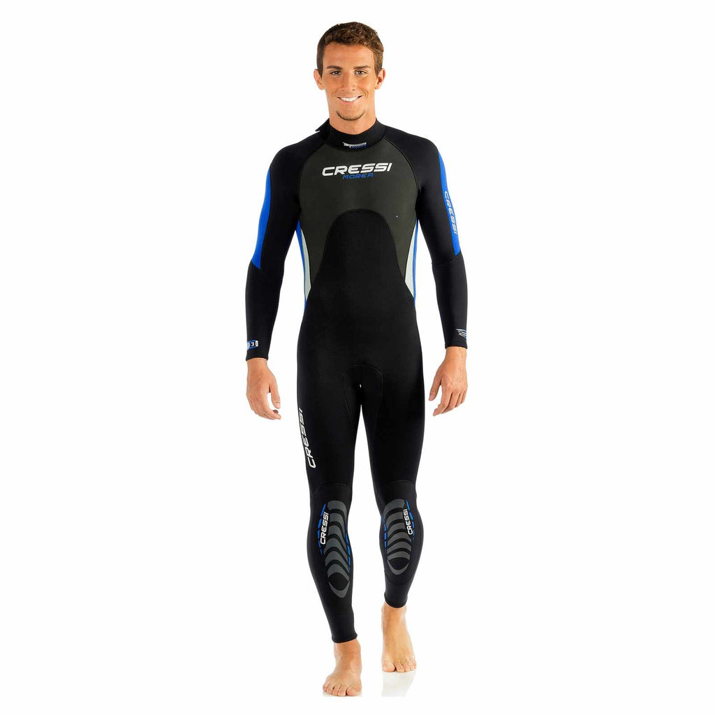 Wetsuit Morea Man 3mm Black-Blue L-4 Cressi LU476004