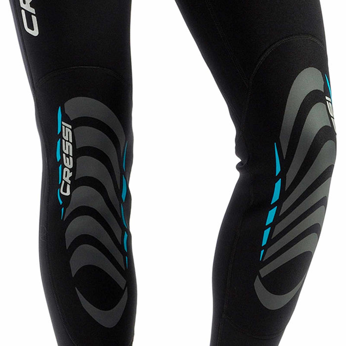 Wetsuit Morea Woman 3mm Black-Turquoise XS-1 Cressi LU476501