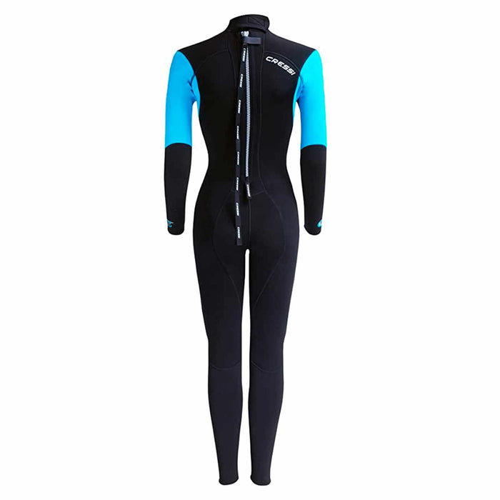 Wetsuit Morea Woman 3mm Black-Turquoise S-2 Cressi LU476502