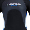 Wetsuit Morea Kids 3mm Black-Blue 12-13 Years Cressi LU476604