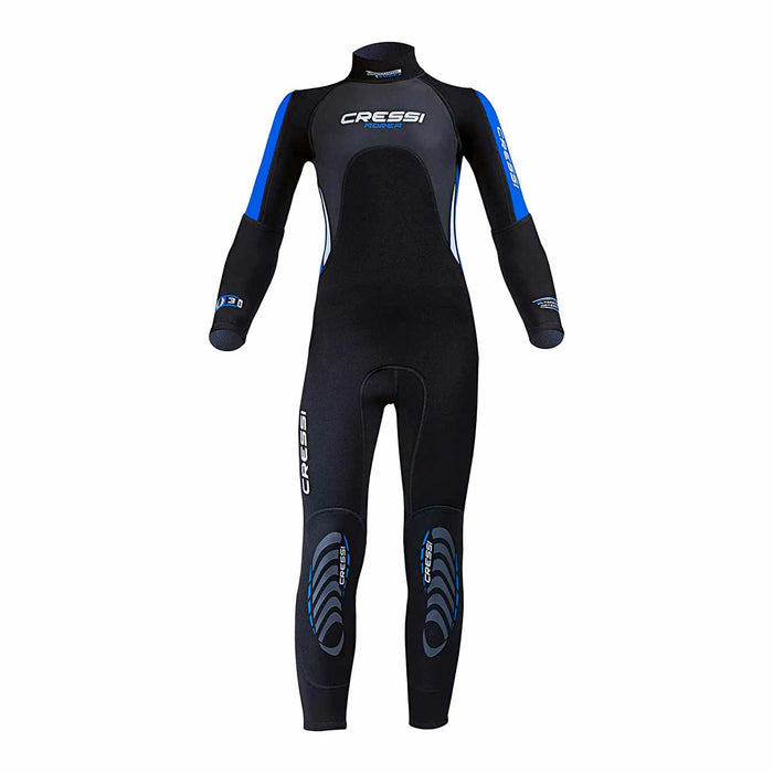 Wetsuit Morea Kids 3mm Black-Blue 5-6 Years Cressi LU476612