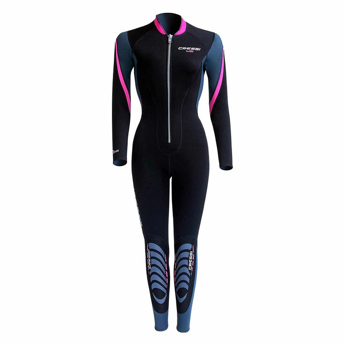 Wetsuit Lei Woman 2,5mm Black-Pink Monopiece L-4 Cressi LU478004