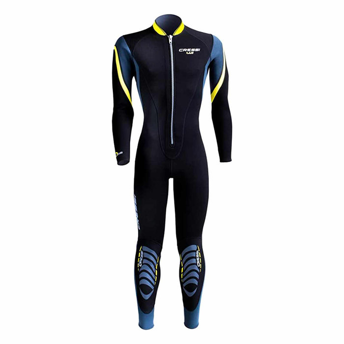 Wetsuit Lui Man 2,5mm Black-Yellow Monopiece XXL-6 Cressi LU479006