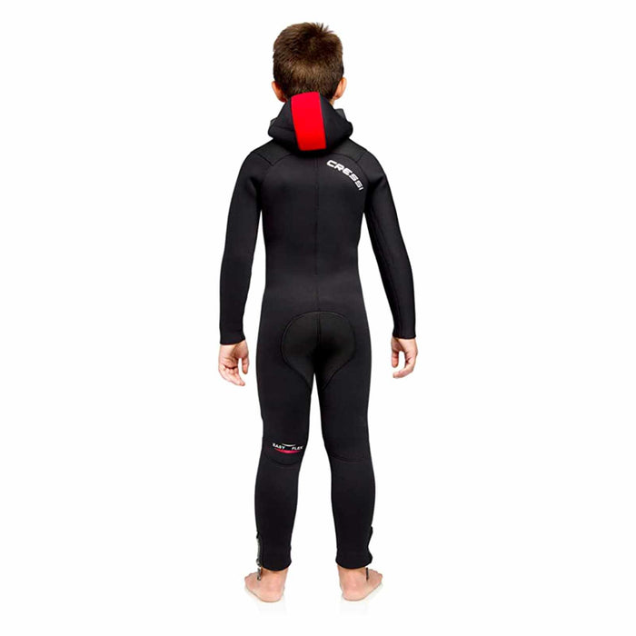 Muta Diver Bambini 5mm Nero-Rosso XXXS-8-9 Anni Cressi LU489001