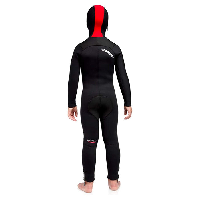 Wetsuit Diver Kids 5mm Black-Red XXS-10-11 Years Cressi LU489002