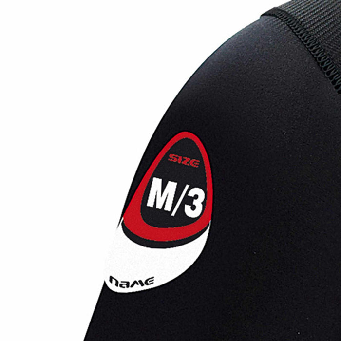 Wetsuit Diver Man 7mm Black-Red S-2 Cressi LU489602