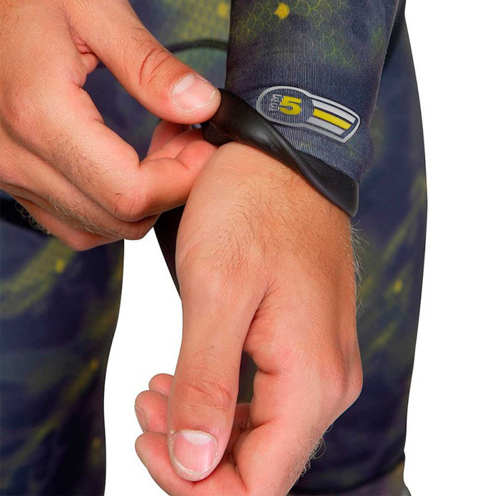 Fishing Wetsuit Lampuga Ultraspan Man 7-5mm Camo L-4 Cressi LU490204