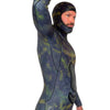 Fishing Wetsuit Lampuga Ultraspan Man 7-5mm Camo L-4 Cressi LU490204