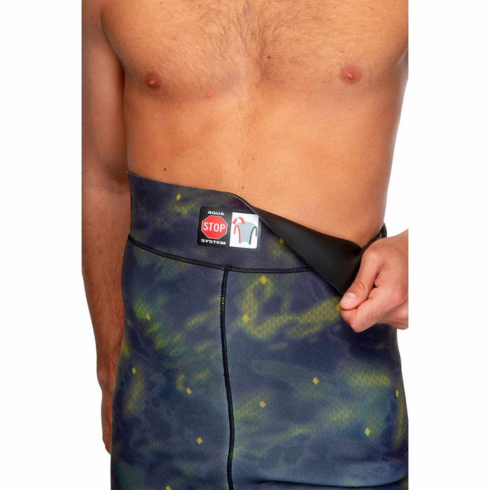 Fishing Wetsuit Lampuga Ultraspan Man 7mm Camo L-4 Cressi CLU490214