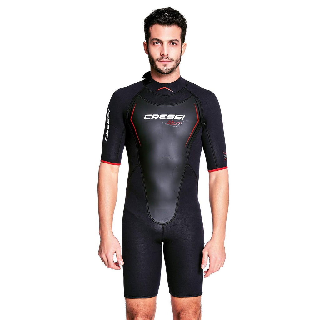Shorty Wetsuit Altum Man 3mm Black M-3 Cressi XLV436023