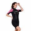 Shorty Neoprenanzug Altum Damen 3mm Schwarz-Rosa XL-5 Cressi XLV436065