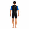 Shorty Wetsuit Med X Man 2,5mm Black-Blue M-3 Cressi LV437003