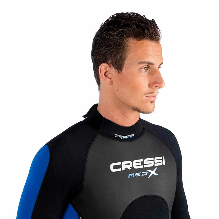 Shorty Wetsuit Med X Man 2,5mm Black-Blue XL-5 Cressi LV437005