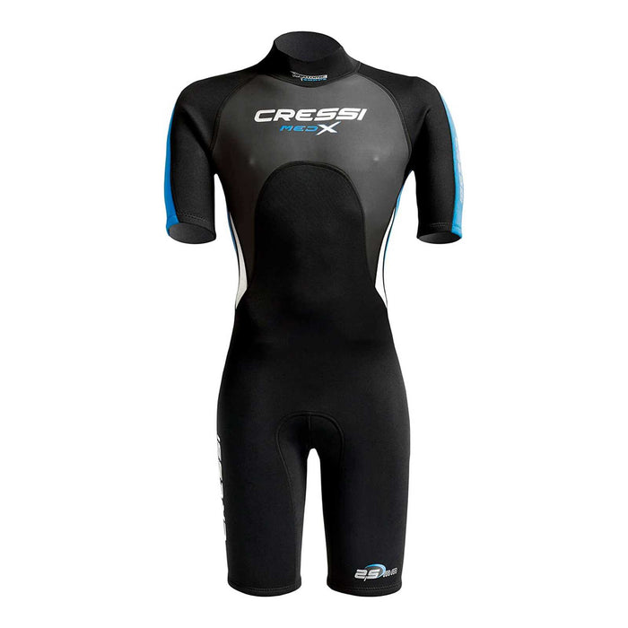 Shorty Wetsuit Med X Man 2,5mm Black-Blue XXL-6 Cressi LV437006