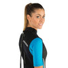 Shorty Wetsuit Med X Woman 2,5mm Black-Light Blue-Grey S-2 Cressi LV437502