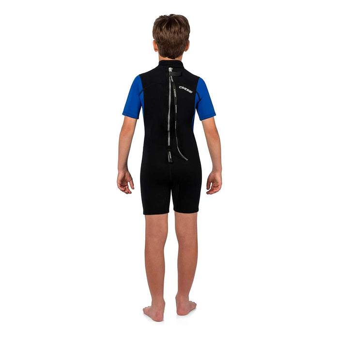 Mutino Corto Med X Bambini 2,5mm Nero-Blu XS-6-7 Anni Cressi LV438001