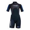 Shorty Wetsuit Med X Kids 2,5mm Black-Blue M-10-11 Years Cressi LV438003