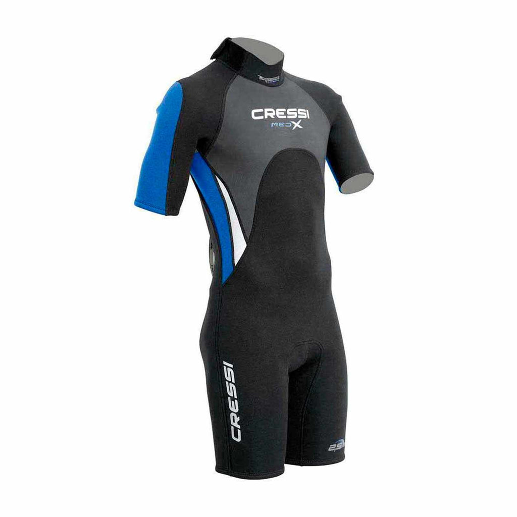 Shorty Wetsuit Med X Kids 2,5mm Black-Blue XXXS-3-4 Years Cressi CLV438011