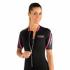 Muteo Corto Playa Donna 2,5mm Nero-Rosa M-3 Cressi LV446003