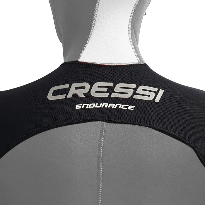 Mutino intero Endurance con cappuccio Uomo 5mm Nero XL-5 Cressi CLV500005