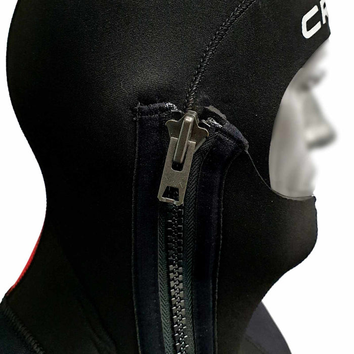 Mutino intero Endurance con cappuccio Donna 5mm Nero XL-5 Cressi CLV500015
