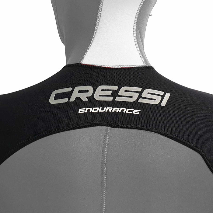 Mutino intero Endurance con cappuccio Donna 7mm Nero XS-1 Cressi CLV500041