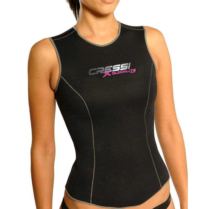 Inner Vest Blacklite Woman 3,5mm Black XS-1 Cressi CLW476111