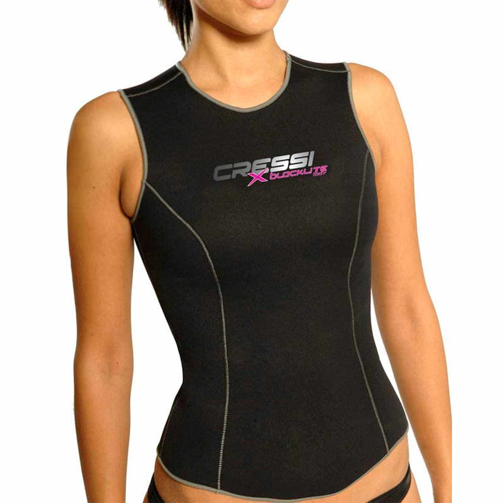 Inner Vest Blacklite Woman 3,5mm Black M-3 Cressi CLW476113