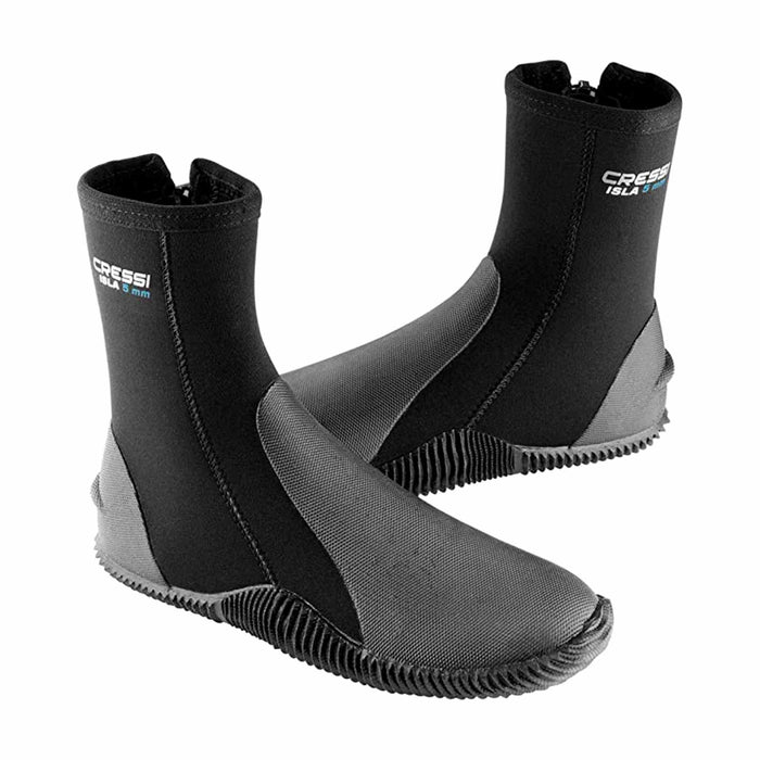 Stivali da immersione Isla 5mm Nero-Grigio XS-38-39 Cressi LX432500