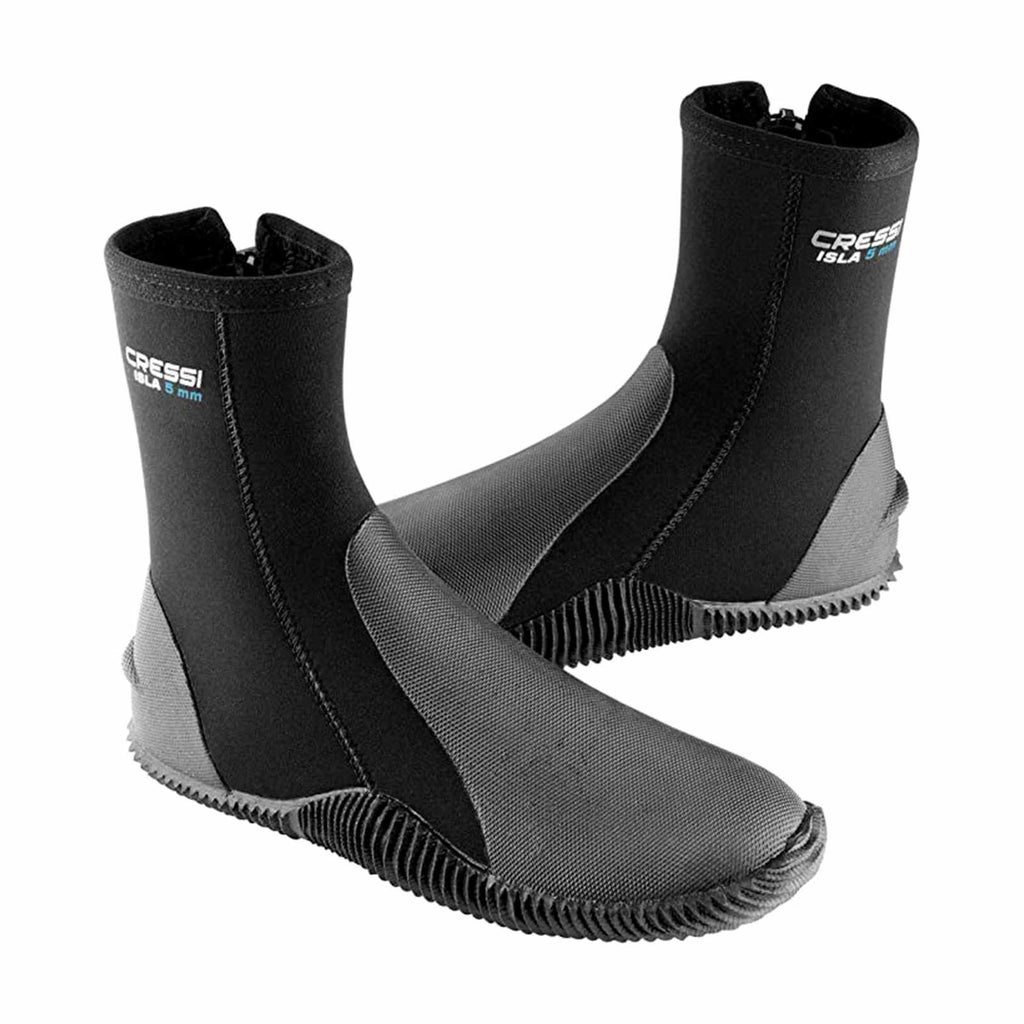 Stivali da immersione Isla 5mm Nero-Grigio XL-46-47 Cressi LX432504