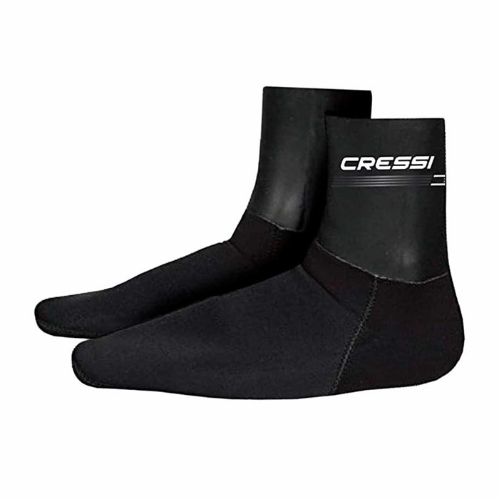 Calze da immersione Sarago 3mm Nero L-42-43 Cressi XLX434303