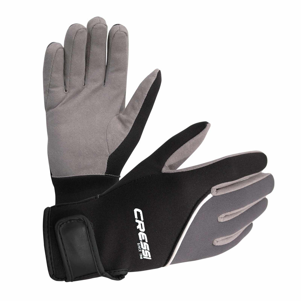 Guanti da immersione Tropical 2mm Nero-Grigio XL Cressi LX475304