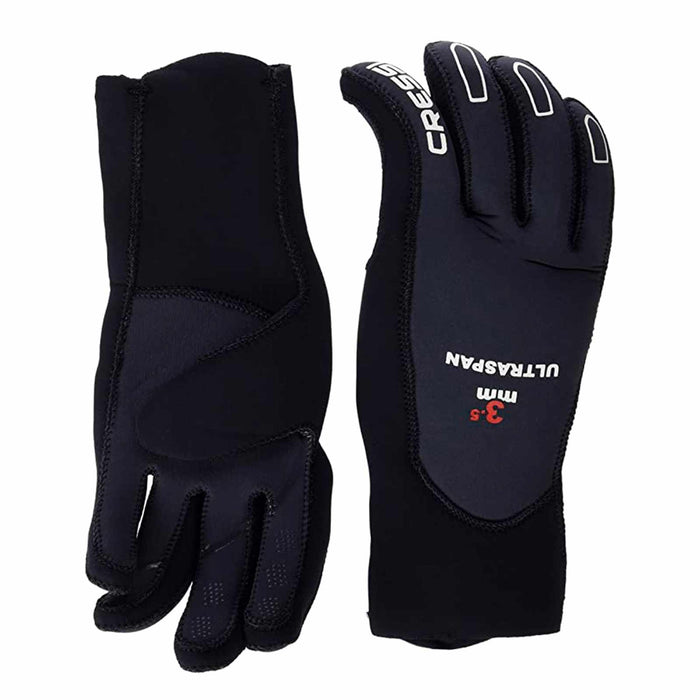 Diving Gloves Ultraspan 3,5mm Black M Cressi CLX476312