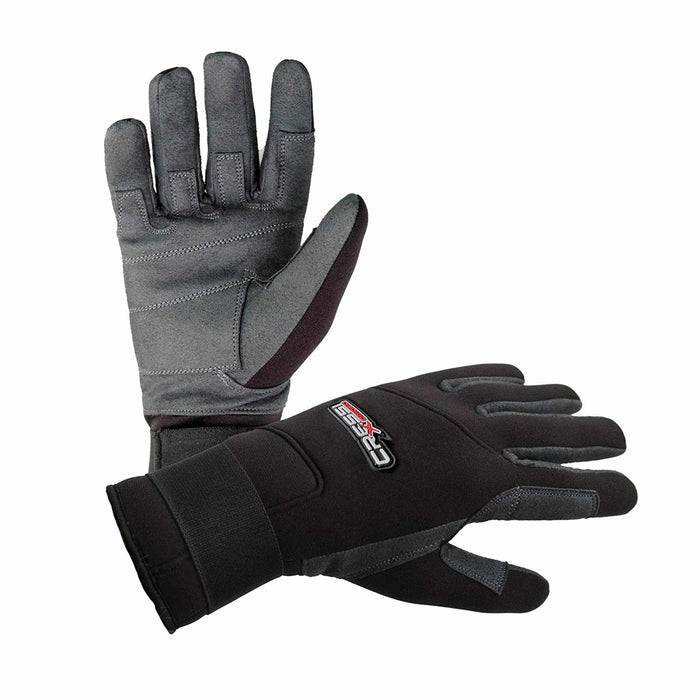 Guanti da immersione Amara 2mm Nero-Grigio XXS Cressi CLX477599