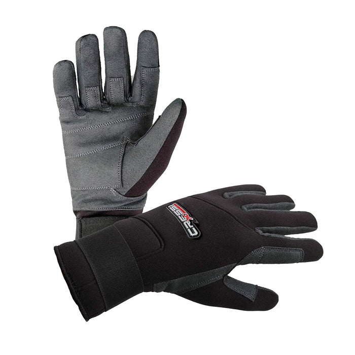 Guanti da immersione Amara 2mm Nero-Grigio S Cressi CLX477601