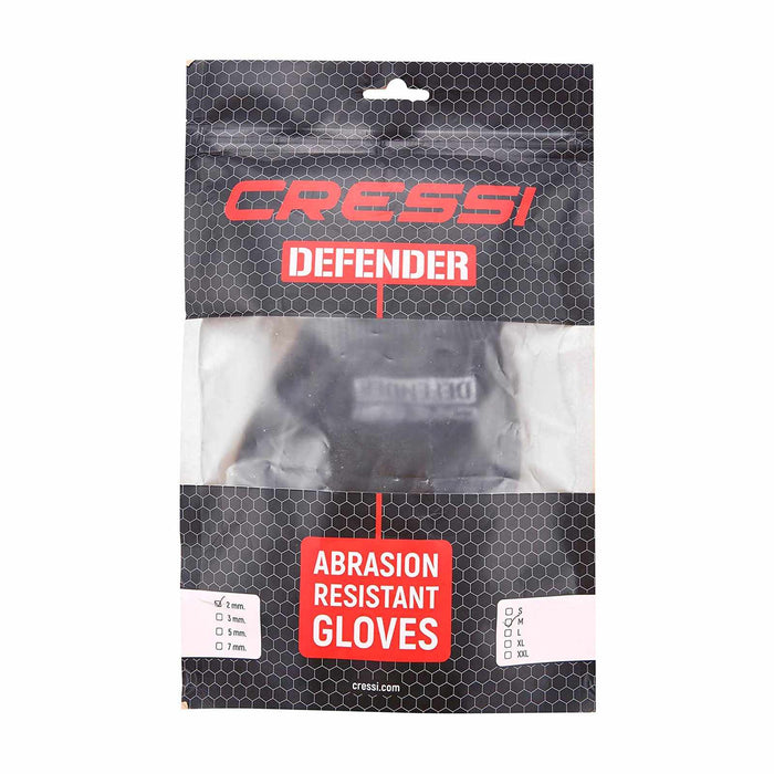 Diving Gloves Defender 2mm Grey L Cressi LX478603