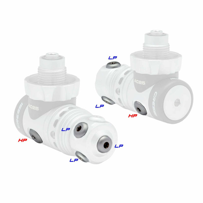 Regulator Master Ac25m Cromo Din 300 Cressi HX900100