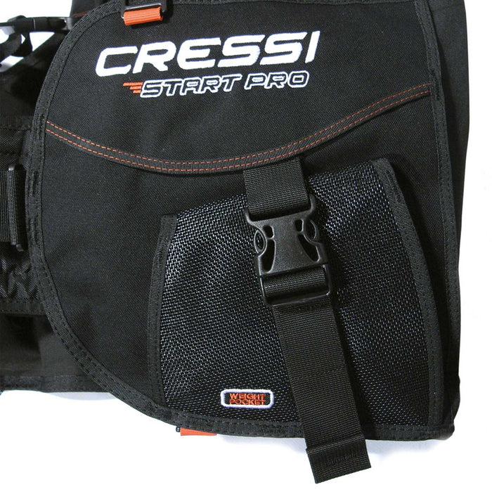 Bcd Start Pro 2.0 Nero-Rosso M Cressi IC721902