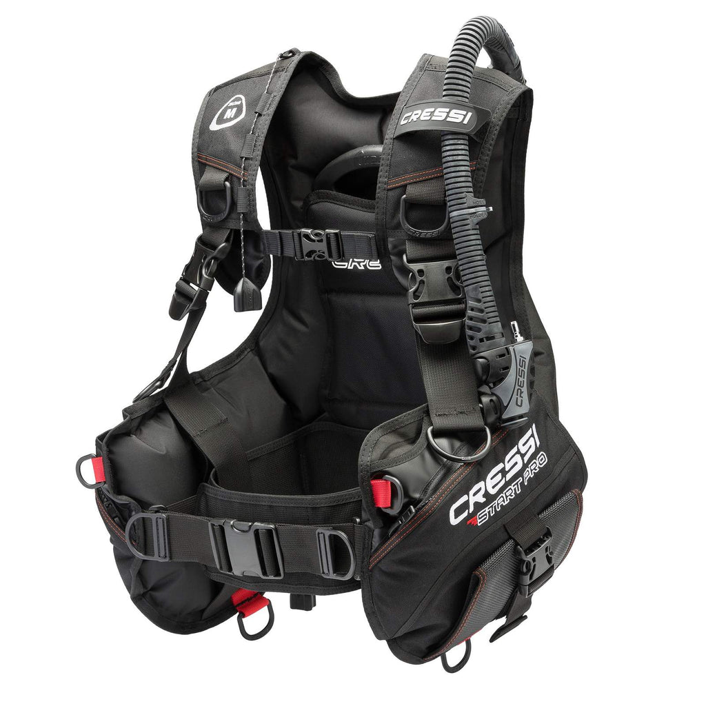 Bcd Start Pro 2.0 Black-Red XL Cressi IC721904