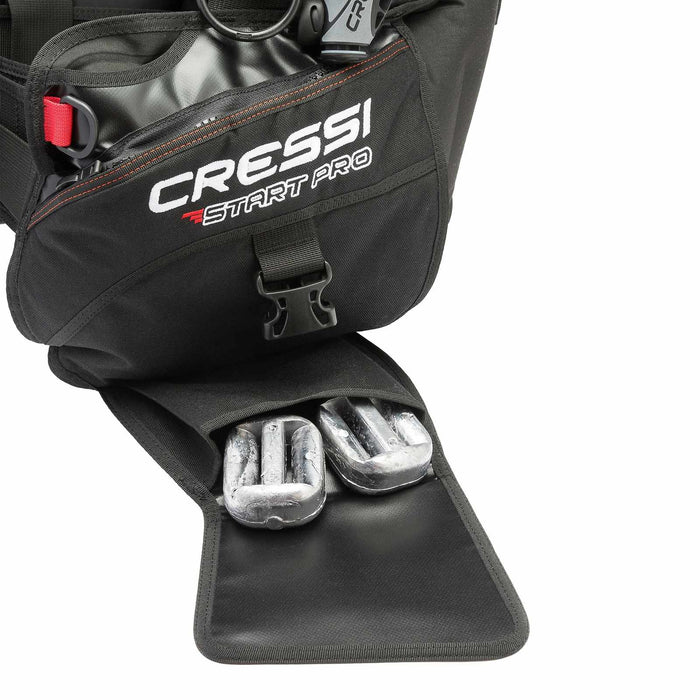 Bcd Start Pro 2.0 Black-Red XXL Cressi IC721906
